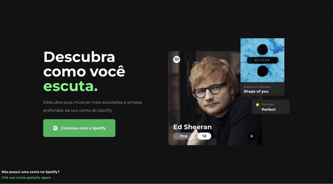 Login with your Spotify account.